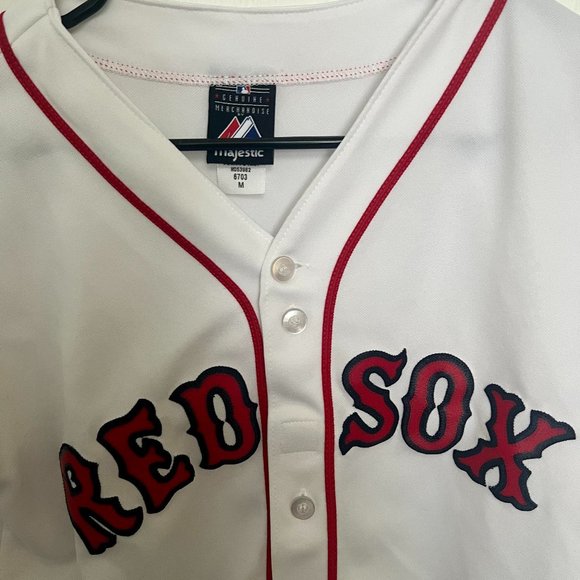 Boston Red Sox MLB Majestic Baseball Jersey Youth M - Picture 4 of 7